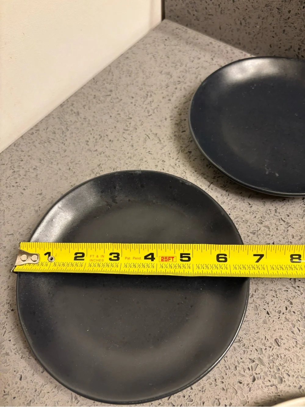 Crate & Barrel Ceramic Plate and 2 Mini Servers.